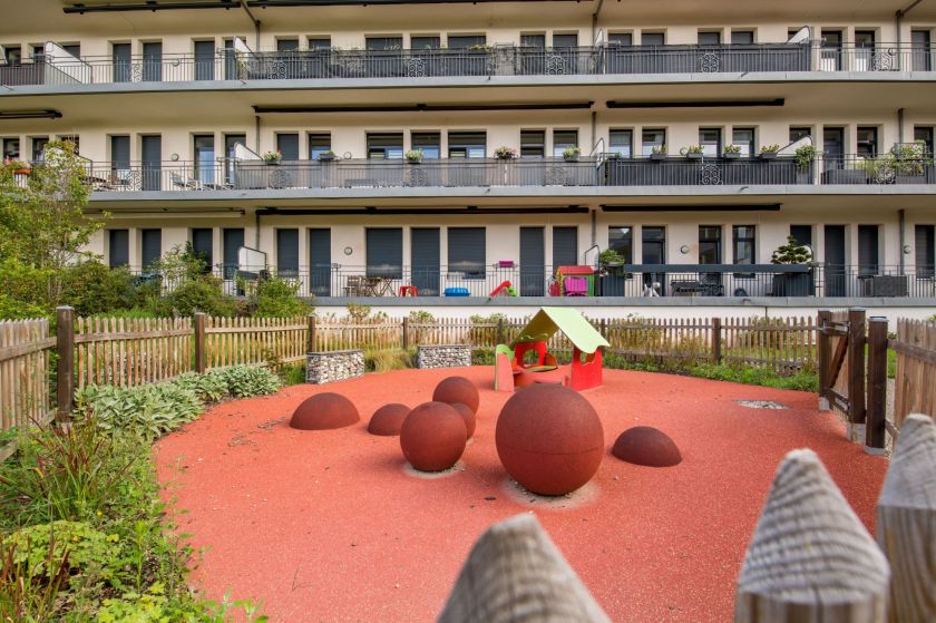 L'espace de jeux pour les enfants