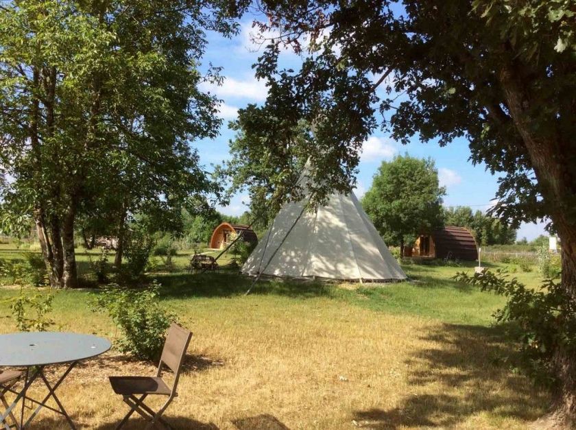 Les hébergements insolites de l'Escale des Châteaux de la Loire