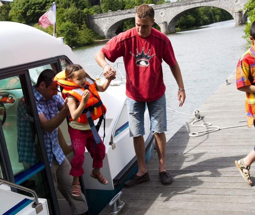 La location de bateau en famille !