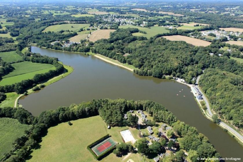 Le domaine vu du ciel