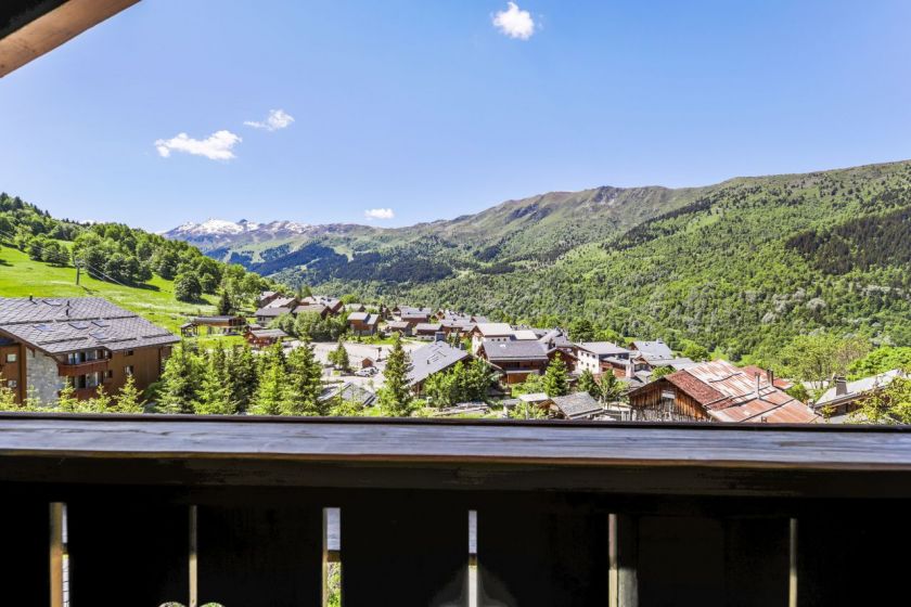 La vue depuis les appartements