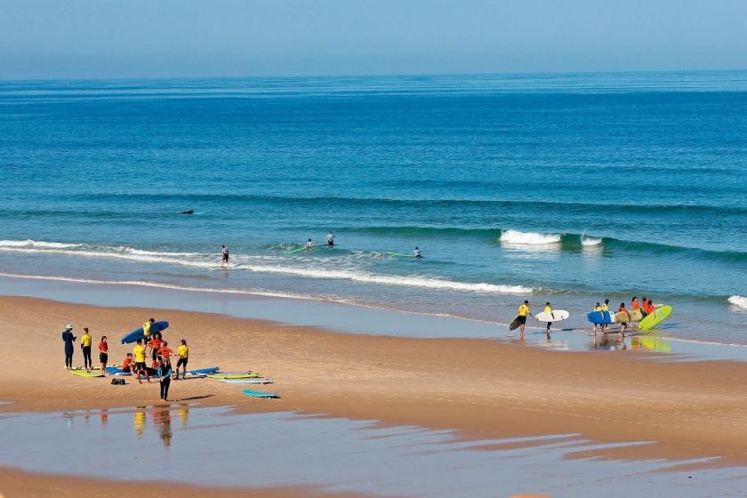 Plage en accès direct