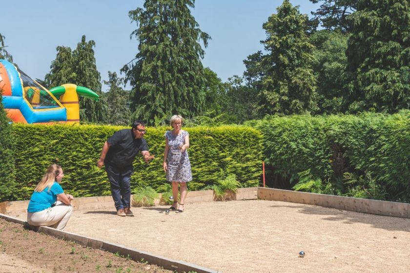 Terrain de pétanque