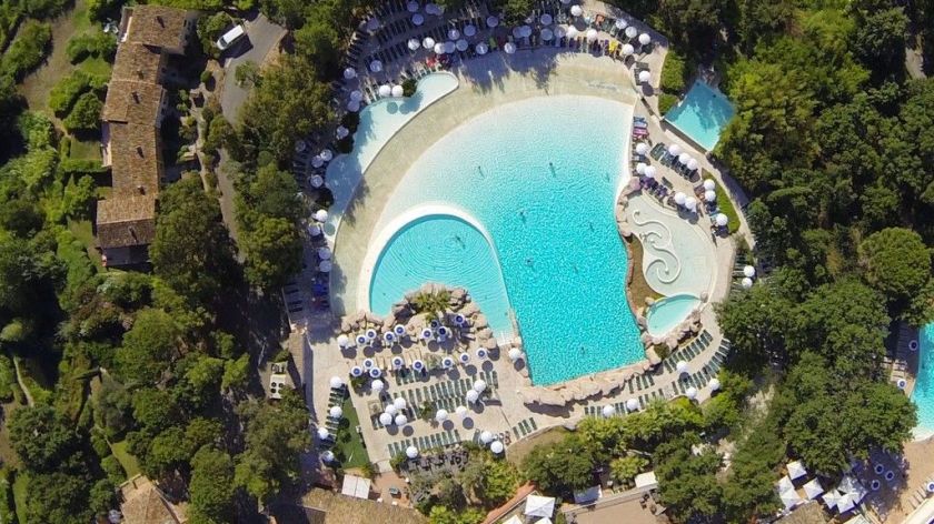 Les piscines du Village Les Restanques du Golfe de Saint Tropez