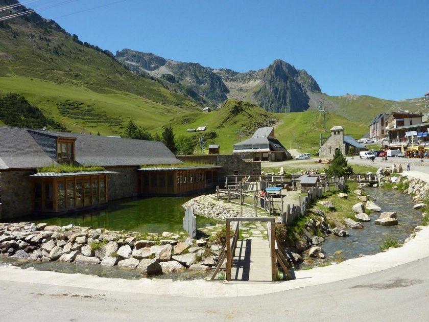 La station de La Mongie en été