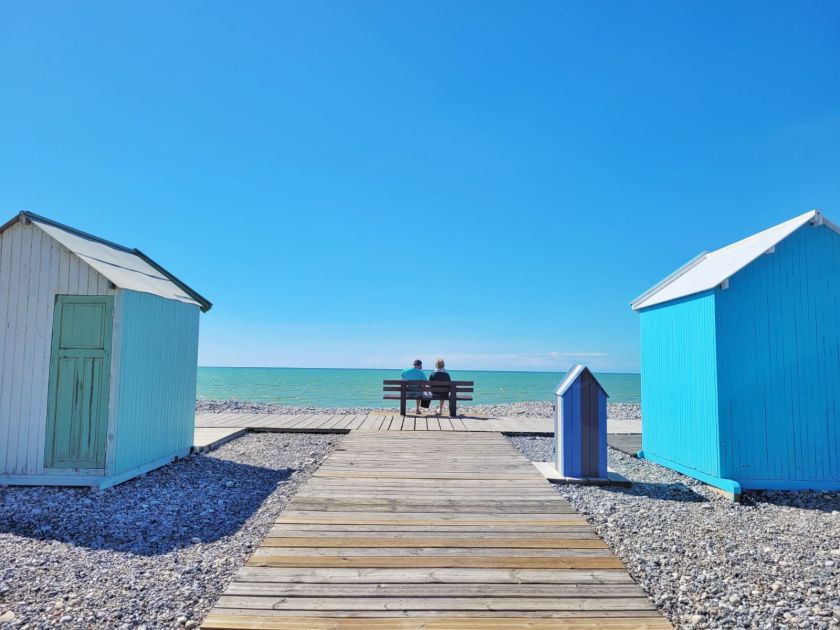 Terrasses de la plage