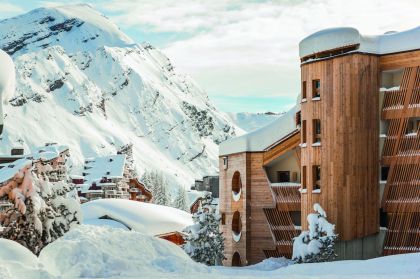 La Résidence en hiver