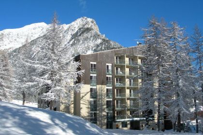 Le village vue des pistes